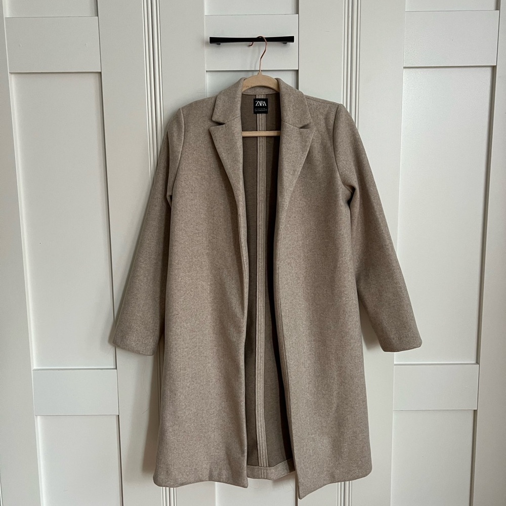Zara Tan Coat